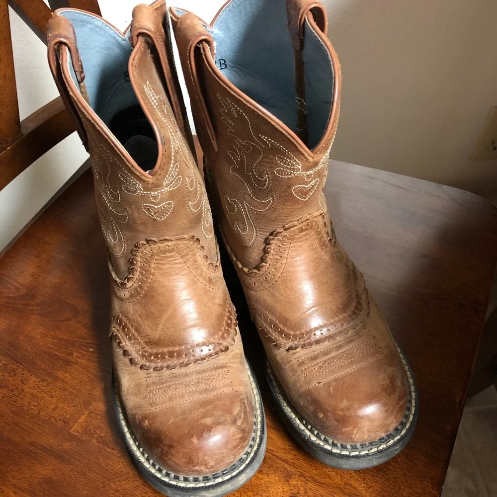 Ariat Baby Fat Western Boots